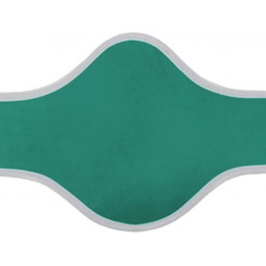 PRO OVAL - GREEN / WHITE TRIM